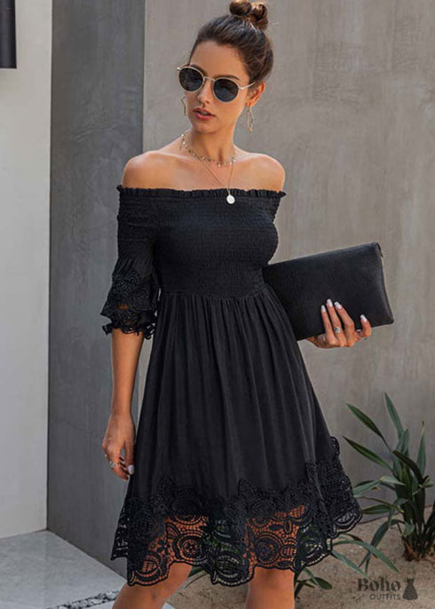 Boho Mini Dress Hazel